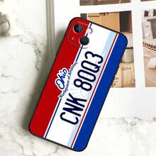 License Plate Phone Case Covercompatible with  15 16 14 Plus 13 12 Mini 11 Pro Max X XR XS Max 7 8 Back Cover,Covercompatible with  17 Hülle, 17 pro Hülle, 17 promax Hülle - TT4917 - Übersicht 8