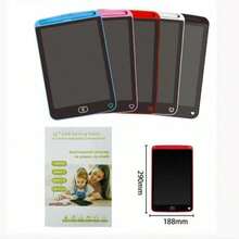 Pizarra Mágica Infantil, Pizarra Mágica del Garabato,12 pulgada Tablet para Dibujar LCD, Borrables y Reutilizables, Juguetes Niños Adecuados para Niñas y Niños de 3, 4, 5, 6, 7 y 8 años - Rosa - Ver 2