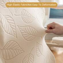 1 Bộ vỏ bọc ghế chơi game co giãn (1 vỏ bọc tựa lưng, 1 vỏ bọc ghế, 2 vỏ bọc tay vịn), Vỏ bọc ghế phong cách tối giản hiện đại có khóa kéo, Tấm bảo vệ ghế có thể tháo rời và giặt bằng máy, Vỏ bọc ghế chống trượt, chống mài mòn, chống bụi, vải Jacquard dày có tấm bảo vệ tay vịn, Thích hợp cho ghế văn phòng, ghế chơi game, ghế Papasan - Nhiều màu - Xem 6