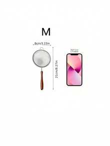 304 不锈钢厨房面粉筛、豆浆滤网、细网漏勺、婴儿食品机配件、厨房配件、家庭厨师必备厨房工具礼物、节省空间的厨房收纳盒、圣诞厨房礼物之选