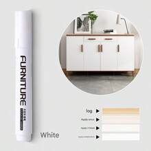 Bolígrafo de pintura para reparación de muebles de bajo olor, adecuado para materiales de madera y metal, kit de reparación de arañazos multicolor, satisface sus necesidades en diversos escenarios. Adecuado para reparar gabinetes, paneles de puertas, sofás, mesas, sillas, gabinetes de madera, suelos, piezas interiores de automóviles y bolsos. Secado rápido - Unitalla - Ver 20