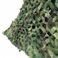 YUNRUX 8 X 8m Camouflage Hunting Net Bundeswehr Camouflage Camo Hunter Flecktarn - Green - View 2