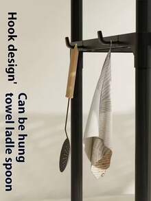 Adjustable Metal Kitchen Rack, Extendable Microwave Oven Stand, Sturdy Powder-Coated Finish, Home & Commercial Spice Shelf (Suitable For 100 Scenarios, 70 Countries/Regions, Best Seller) - Large Thick Kitchen Organizer Rack With Handrail Hooks, Organize Spices, Fits Microwave, Toaster & Bread Maker, Space-Saving, Tidy Kitchen, Microwave Storage, Compact Design, Easy Assembly, Lightweight Shelf, Storage Rack, Wall-Mounted Organizer, Busy Households, Small Kitchens