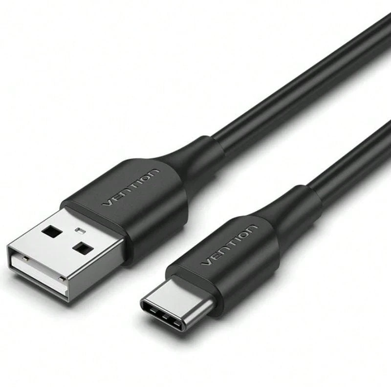 USB 2.0 Cable Vention Cthbd/ Usb Type-C Male - Usb Male/ 50cm/ Black - Black - View 1