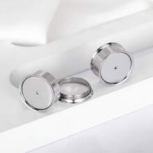 2 件全新 DIY 耳塞 不锈钢耳道塞 穿孔饰品 扩耳器 吊坠耳塞 女士耳环 - round - 查看 6