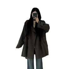 Women Trench Coats - Picture Color - View 6