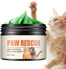 Bálsamo para Patas de Perros y Gatos Hidrata y Calma Almohadillas Agrietadas Bálsamo Protector de Almohadillas para Patas Hidratante de Larga Duración para Irritación Picores y Piel Agrietada - 1 - Ver 2