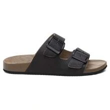 G2B Men's  Sandal In Genuine Leather - Negro - Ver 4