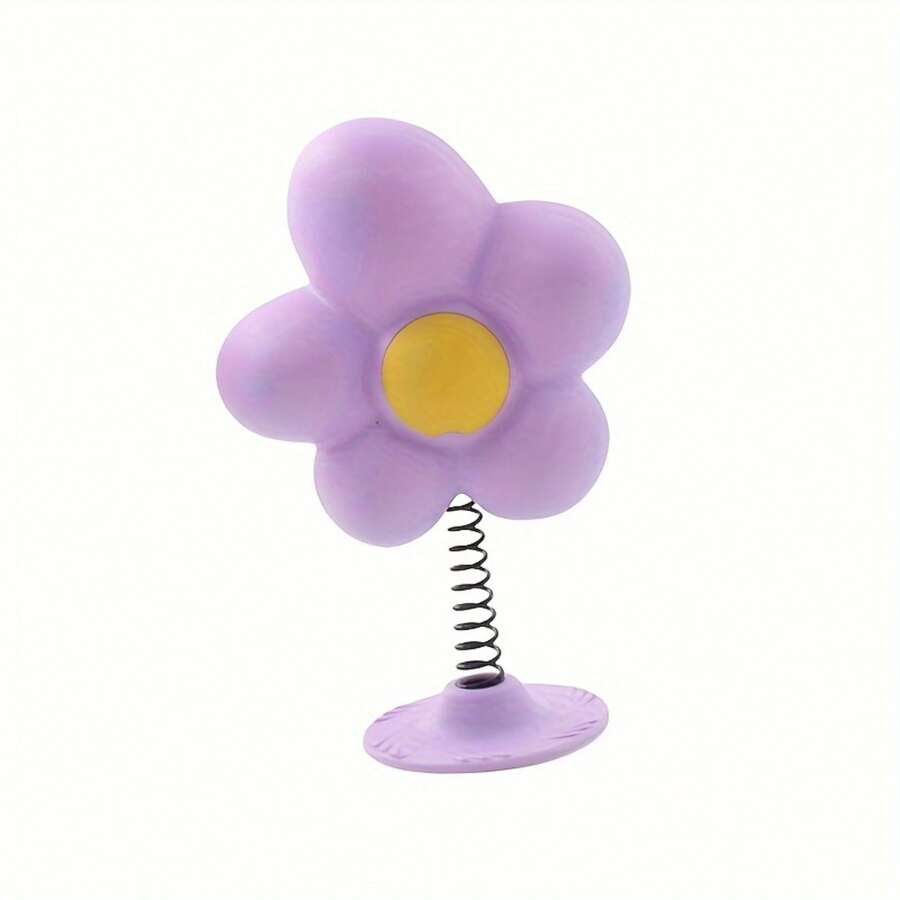 1pieza, accesorios decorativos multifuncionales para casco: adorables decoraciones de flores, aptas para cascos de bicicleta, bicicleta eléctrica, motocicleta y patineta, fabricadas en material PP duradero, en colores rosa, morado, azul y blanco. - SEÑOR - Ver 1