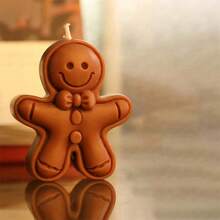 1pc Christmas Snowflake Valentine's Day Wedding Dress Creative Styling Atmosphere Scented Candle Souvenir Handmade Wedding Dress Fragrance Candle, Christmas Decorations, Christmas Gifts