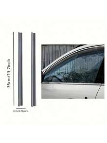 汽车侧窗玻璃雨刷器 多功能除雾雨刷器 超静音通用双刮胶条 汽车侧雨刷器 雨刷片适用于大多数车辆