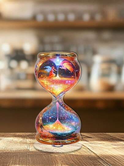 2D Rotatable Timer, 360 Degree Design, Suitable For Office, Living Room & Meditation, Indoor Decor, Relaxation Accessory | Vivid | Smooth Surface, Decor