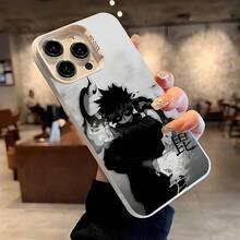 Dabi My H-Hero A-AcademiaS Phone Case Compatible With  16 15 14 13 12 11 Pro Max Plus Color Shockproof Back Silver Cover, Cover Compatible With  17 Pro Case,  17 Pro Max Case,  17 Case,  16 Pro Case - z5 - 查看 2