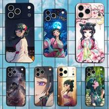 A-Apothecary Diaries MaoMao  Case Covercompatible With  17,16,15,14,13,12,11 Plus,Pro Max,XS,X,XR,SE,Mini,8,7,Soft Silicone Black Cover,Covercompatible With  17 Case,  17 Pro Case,  17 Pro Max Case - Z3 - View 1