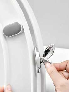 2pcs Plastic Non-Dirty Hand Toilet Opener, Practical Toilet Seat Lifter, Avoid Touching Toilet Lid, Household Drawer Handle, Toilet Accessories, Home Essential - Multicolor - View 11