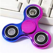 Spinner de Mão de Metal com Rolamento R188 Silencioso, Feito de Liga de Alumínio para Alívio de Estresse, Brinquedo de Mesa de Escritório para Adultos, Auxílio para Ansiedade e Foco, Brinquedo Fidget de Mão EDC