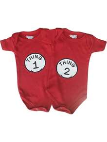 Duo de Pañaleros cosa 1 y cosa 2 (pack de 2 piezas) - Rojo - Ver 4