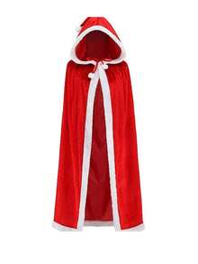 圣诞斗篷舞会礼服圣诞斗篷成人红色性感斗篷欧美高级斗篷服装 - 聖誕節 - 查看 11