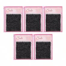 Lông mi giả chồn dày màu đen/nâu sẫm, cong chữ D, làm dày và cong vút, 1 hộp 144 sợi, có sẵn các kích cỡ 8mm/10mm/12mm/14mm/15mm/16mm/18mm/20mm, lông mi sợi chất lượng cao phù hợp cho người mới bắt đầu tự làm tại nhà hoặc chuyên nghiệp, cụm lông mi, cụm lông mi, lông mi riêng lẻ, lông mi, lông mi giả - màu đen - Xem 33