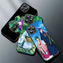 Custodia per telefono compatibile con Apple 15, 14, 14 Plus, 13, 12 Mini, Pro, Max, 13 Pro, 14+, 15+ in silicone, motivo "The Apothecary Diaries Jinshi Maomao", compatibile anche con 17, 17 Pro, 17 Pro Max - 6 - Visualizzare 7