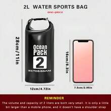 女士新款斜挎包，容量可选2升/5升/10升/15升，PVC户外运动迷彩防水包，多功能防水袋，游泳便携漂流包，户外运动防水包，热销跨境单肩包，大容量户外防水背包，适用于潜水、漂流、游泳、沙滩、徒步旅行等活动，女士优雅单肩包