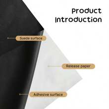 لصق ذاتي متطور شبيه بالقطيفة، مناسب لسقف السيارة والديكور الداخلي، سمك 50 * 300 سم - أدوات وإمدادات الحرف اليدوية، ديكور داخلي للسيارة، صناديق المجوهرات، مشاريع DIY، معالجة السطح شبيهة بالقطيفة، ملصقات ديكور السيارة