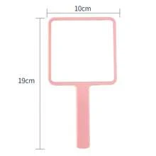 1 pieza Espejo de maquillaje con diseño floral lindo, espejo de mano portátil para maquillaje, regalo de cumpleaños ideal para familiares y amigas, adecuado para parientes, amigos, colegas, novias, padres, maquillaje, económico, decoración de habitación, tocador, viaje, dormitorio, accesorios de maquillaje, espejo, espejo de maquillaje, mini espejo, espejo pequeño, espejo de mano