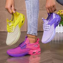 Comfortable,Casual,Commuter,Mothers Day Gifts ,Holiday,Halloween,Christmas,Personalized,Halloween Women's Fashion,Fallfreshnes,Women's Sneakers - Available In Three Colors: Bright Pink, White And Bright Orange. Women's Casual Shoes, Lightweight Blade Sole, Breathable Knit, Lace-Up Rebound Cushioning, Suitable For Walking And Tennis, Sports Style2025 Autumn New Arrivals Women's Lightweight Stylish Sneakers - Low-Top  Sole For All-Day Wear, Casual Sneakers |   Low-Top Sneakers |   Lace-Up Closure, Comfortable, Non-Slip, Lace-Up Casual Sneakers With Cushioned Insoles, White Stripe Design (These Shoes Are Perfect For Swapping With Friends At The Start Of The New School Year. They Are A Must-Have Accessory For Showing Off Your Campus Style During The Back-To-School Season, And Are A Must-Have For Running, Exercising, Attending Classes, Shopping, And Playing.) . They Are A Must-Have Item For Halloween Costume Outfits And Also Very Suitable For Wearing With Clothes In The Autumn Season.