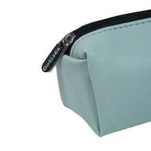 COLLEGE Small Pencil Case | Ideal For School, High School, And University | Pastel Blue | Dimensions 6.5 X 20 X 3.5 Cm - Mint Blue - View 3