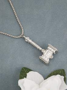 1 件 Hercules Hammer 吊坠项链，美国经典街头风格 - 錘子 - 查看 3