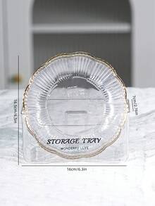 Plastic PET Material, Durable And Shatter-Resistant, Home Bone Dish, Tabletop Trash Storage Tray, Suitable For Desserts, Snacks, Candies, Bread, Cakes, Breakfast, Suitable For Various Holidays, Festivals, Weddings, Parties, Dinners, Suitable For Daily Home Use, Suitable For Desktop Decoration, Organization, Storage, Reusable - Flower Type - View 17