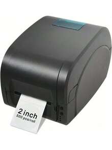 Hybsk - Pegatinasérmicas transparentes de 2 pulgadas para etiquetas de nombre, diseño de logotipo de bricolaje, inventario, compatible con cebra, rollo, Munbyn yás, 500 unidades (2 inch round) - redondo de 2 pulgadas - Ver 12