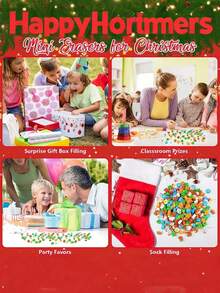 100 piezas - Borradores miniatura de Navidad, perfectos para niños, vendidos a granel. Borradores de novedad adorables con formas de borradores de lápiz que presentan a Papá Noel, muñecos de nieve y calcetines. Ideal como recuerdos de fiesta de Navidad o recompensas por trabajos escolares en casa. Excelente para llenar los calcetines de Navidad (extremadamente pequeño, no compre si el tamaño es una preocupación).