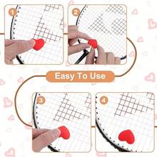 Tennis Schläger Stoßdämpfer, hochelastischer Silikon Dämpfer, Anti-Design absorbiert Vibrationen effektiv, verbessert Treffgefühl und Komfort