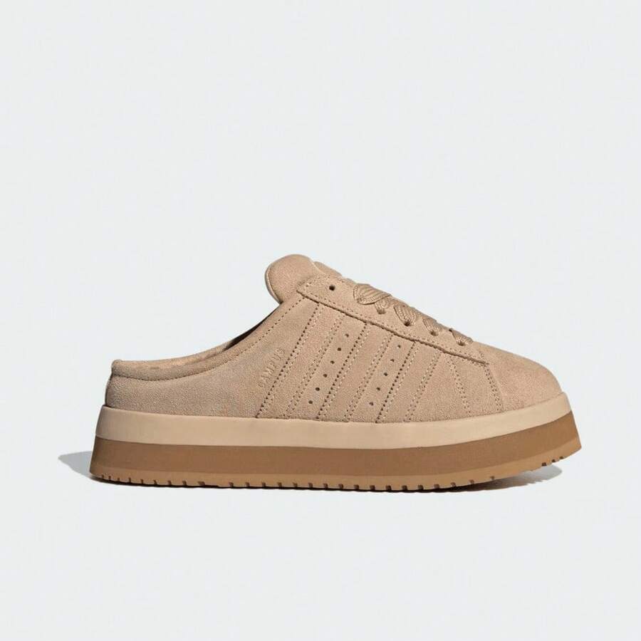 Adidas Originals Women's CAMPUS 00s WTR LO W Casual Sports Shoes, Winter Shoes JR3732 - Beige - View 1