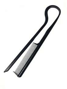 1/2pcs Professional V-Shape Hair Comb - Casual Plastic Styling Comb, Suitable For Straightening And Trimming - Practical Hair Styling Tool