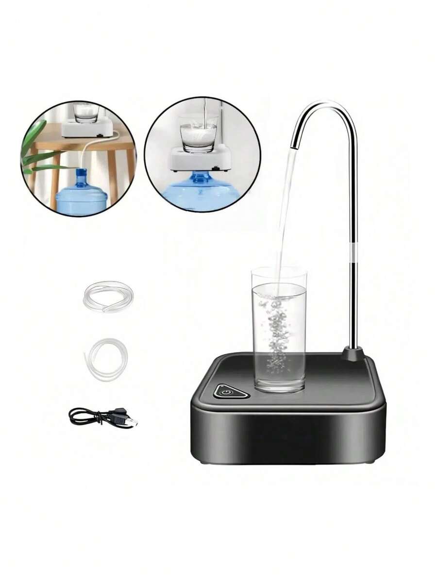 Water Bottle Pumps - Black - View 1