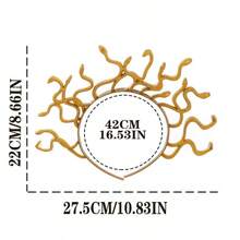 QY- Snake Headbands Medusa Halo Crowns Greek Goddess Hair Accrssories For Women Yellow -6459 - Màu vàng - Xem 4