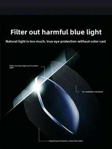 1pc New Frameless Edge-Processed Fashion +100--+400 High Definition Senior Men And Women Anti-Fatigue Presbyopia