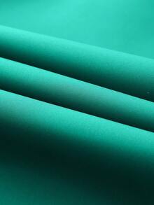 Men's Hooded Drawstring Soft Shell Windbreaker Jacket, Sports Casual With Front Large Pocket, Zipper Side Pockets, Suitable For Daily Wear, Versatile And Popular Jacket - Green - View 4