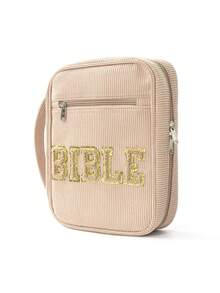 1 buc. Geantă de umăr multifuncțională pentru Biblie, brodată cu litere de dimensiuni mari pentru femei, geantă de mână pentru Biblie, geantă pentru Biblie, geantă pentru Biblie cu curea de umăr, cutie pentru marcaje biblice, potrivită pentru fete și femei, depozitare zilnică, participarea la activități de cult, pentru copii, părinți, cadou de sărbători, nu include toate pixurile și caietele din interior. Vă rugăm să rețineți dacă dimensiunea produsului din imagine este potrivită pentru dvs.