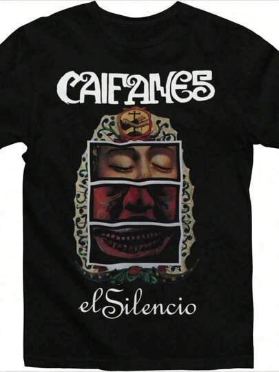 ofertas y liquidacionesPlayera Rockera El Silencio Grupo Caifanes. Rock En Español 1 Pieza 220g Camiseta De 100% Algodón Digital Impresa Deplayera de hombretops sudaderas para mujer