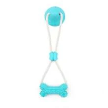 Dog Toy Pet Supplies Suction Cup Tug Rope Chew Stick Indestructible Self-Playing - Multicolor - View 11
