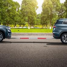 Steel Towing Pole Towing Pole Tow Bar 3T - Red Silver - View 1