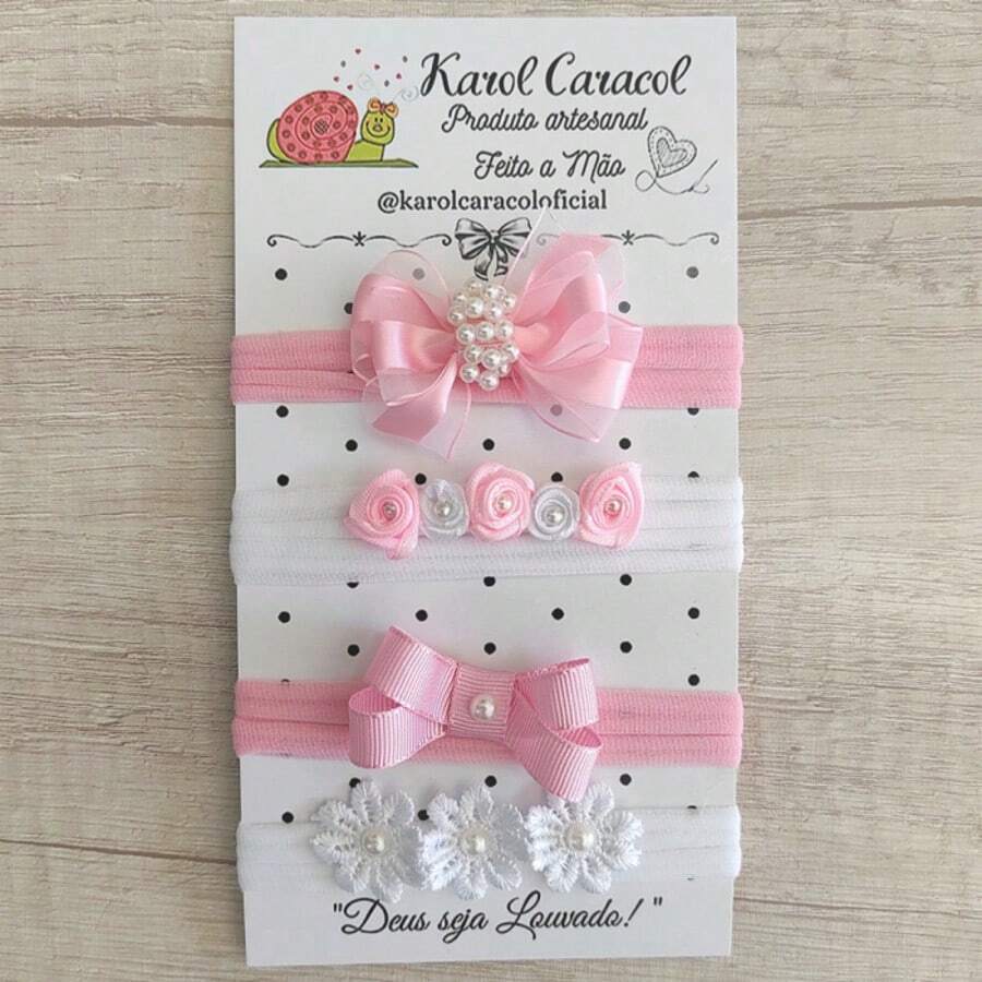 Promotion Hair Accessory Kit For Baby Girls Charming Colors - Princess Bows - View 1