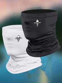 1pc/2pcs Unisex Balaclava Face Mask, Suitable For Daily Use, Outdoor Travel, Hiking, Skiing, Cycling