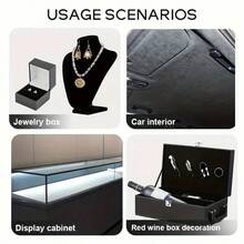 لصق ذاتي متطور شبيه بالقطيفة، مناسب لسقف السيارة والديكور الداخلي، سمك 50 * 300 سم - أدوات وإمدادات الحرف اليدوية، ديكور داخلي للسيارة، صناديق المجوهرات، مشاريع DIY، معالجة السطح شبيهة بالقطيفة، ملصقات ديكور السيارة