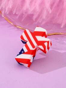 1/5/10pcs Fashionable Cartoon Halloween Cross PVC Soft Rubber DIY Accessories For Beading, Suitable For Family, Couples, Friends Handmade Jewelry Making Pendant, Necklace, Earrings, Keychain, Phone Chain, Decorative Gifts