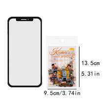 15 件/包冬季风景贴纸，创意美学贴纸贴花，DIY 装饰拼贴工艺材料，节日礼物，个性化剪贴簿学校用品 - 綠色 - 查看 11