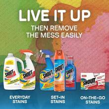 Active Enzyme Laundry Stain Remover Spray, Triple-Acting Formula Clings, Penetrates, And Lifts 100+ Types Of Everyday Stains - Prewash Spray 22oz